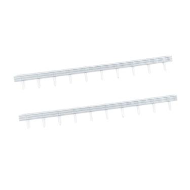 Imagem de Dynwave 2x Modelo Miniatura Cena de Estrada Grades Cena Decorações 1/87 Escala Verde Cobre Miniatura Realista Paisagem DIY Artesanato Mini, Prata