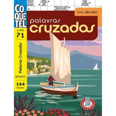 Imagem de Livro Coquetel Palavras Cruzadas Desafio - Livro 71