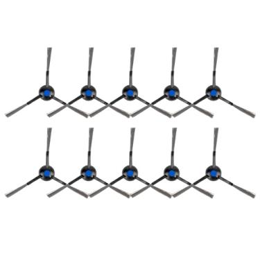 Imagem de (Pacote com 10) escovas laterais Omni N30 compatíveis com ECOVACS DEEBOT N30 Omni/ N30 Pro Omni/ X8 PRO OMNI/ T50 MAX PRO Robot Vacuum, kit de escova lateral, escovas de varredura de borda, kit de