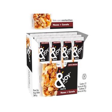 Imagem de Barra de Nuts Enjoy Regular Nozes e Canela - 12x30g