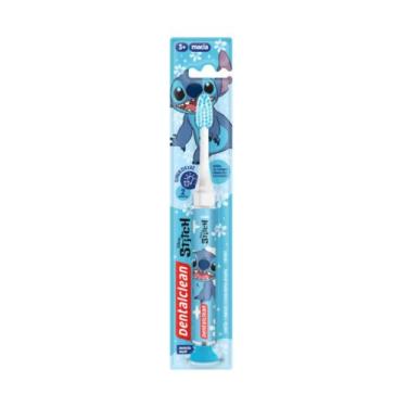 Imagem de Escova de Dente Macia Stitch Pisca Luz Timer Light - Dentalclean, Azul