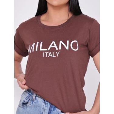 Imagem de Camiseta Streetwear Feminina Milano T-Shirt - LENIS SOUZA, Bege, GG