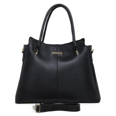 Imagem de Bolsa feminina transversal com alça lateral bolsa grande e espaçosa la