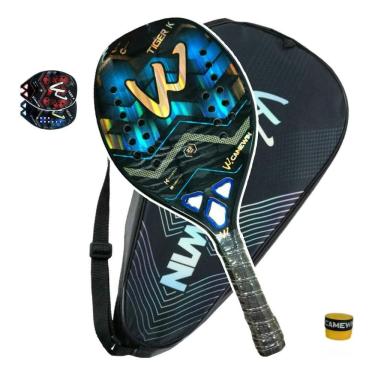 Imagem de Raquete Beach Tennis Kevlar Carbono Tiger K Profissional