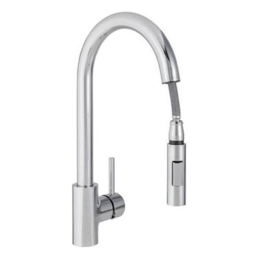 Imagem de Torneira Monocomando Cozinha Bica Alta Extensivel Delinia