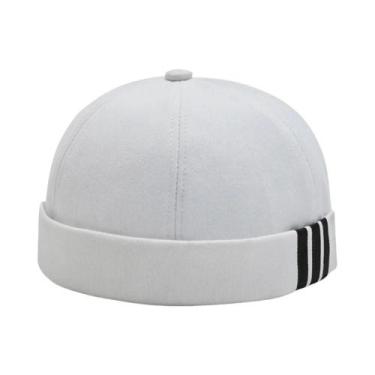 Imagem de Gorro Unissex De Algodão Estilo Docker Retrô Hip Hop Para Verão Ao Ar 