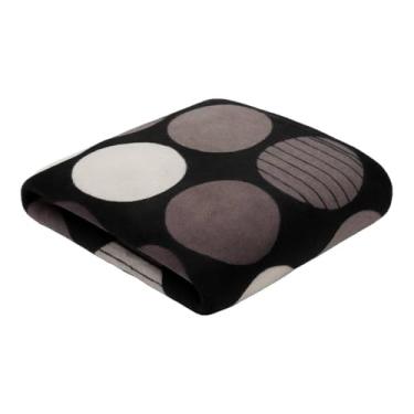 Imagem de Manta Cobertor Em Microfibra 180x200cm Toque Aveludado Estampada Casal 1 Peça | ADMIRARE (CIRCULOS)