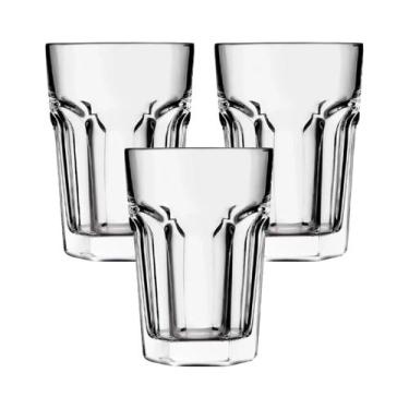 Imagem de Conjunto 6 Copos de Vidro Crystal/Jade 200ml 300ml 400ml - ORIGINAL, C