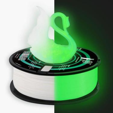 Imagem de Filamento de impressora 3D HP3DF Glow in The Dark PLA 1,75 mm 1 kg