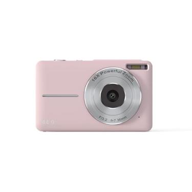 Imagem de Câmera digital DCAF40-3, imagem de alto pixel de 44 MP, resolução de vídeo 1920 x 1080p, zoom digital de 16x, câmera web, armazenamento em massa de disco removível - perfeita para fotografia e