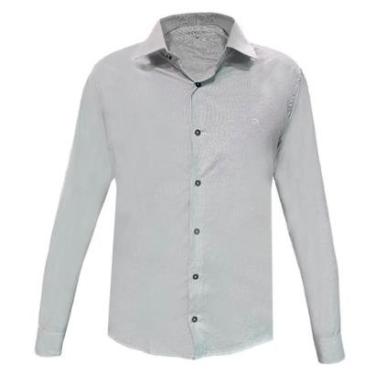 Imagem de Camisa Ogochi Micro Xadrez Slim Masculina-Masculino