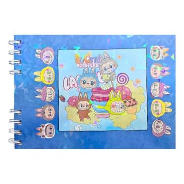 Imagem de Caderno de Desenho Capa Dura A5 48 Folhas 180g – Papel Grosso para Esboço, Ilustração e Aquarela Leve (Azul-Celeste)