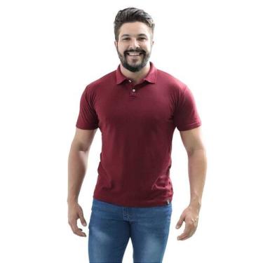 Imagem de Camiseta Polo Spring Slim Fit Manga Curta - VINHO - J Silver, Tamarill