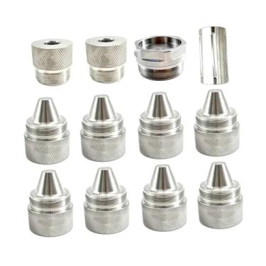 Imagem de Mqetly Kit de tampas de extremidade seladas para qualquer 1,375 Inx24 Acessórios Atualização Manutenção Tampas de vedação Montagem Liga de alumínio de