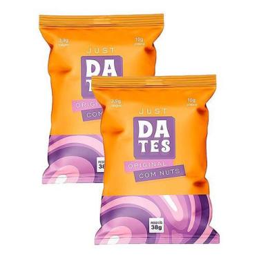Imagem de Kit 2X: Barra Proteína Just Nuts Sem Açúcar Let'S Dates 38G