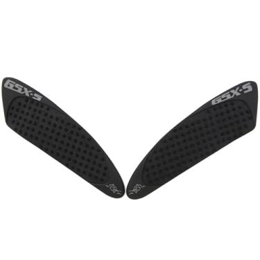 Imagem de Arashi Black Gas Fuel Tank Side Pads Protector Knee Grip Traction para Suzuki GSX-S1000 2015-2018
