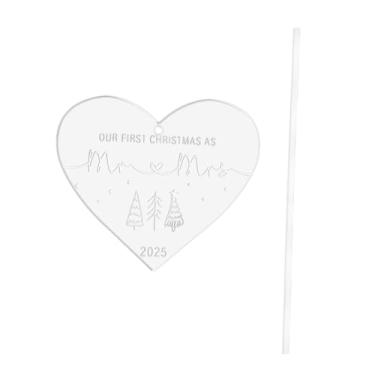 Imagem de Fancyes Nossa Primeira Decoração de Natal com Carro Fotográfico em Acrílico