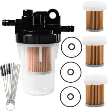 Imagem de sworwin Conjunto De Filtro Combustível Compatível Com Kubota B2320 B2410 L2800 L3400 Lx2610Hsd M5640Su Rtv-X1100Cr Rtv-X900G Rtv900W Substitui 6A320-58862 6A320-58860 6A320-59912