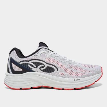 Imagem de Tênis Olympikus Challenger 5 Masculino, Branco, Vermelho, 43