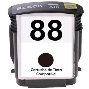 Imagem de Cartucho Preto Jato De Tinta Compatível 88 88XL C9396A - 11730
