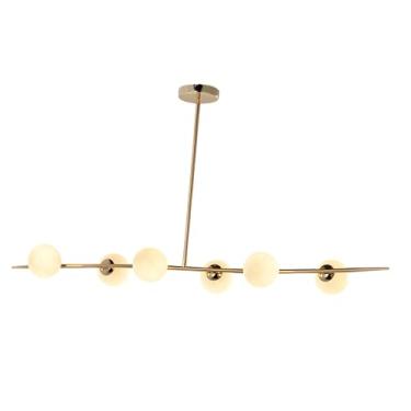 Imagem de Pendente De Teto Louise H6Xg9 6 Lampadas Sl-5874L/H6 Gd