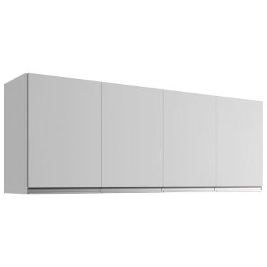 Imagem de Armario Aéreo 4 Portas 150cm Andreia Branco Reajl Moveis