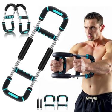 Imagem de 2025 Pro Twister Arm Trainer, barra giratória ajustável de 18 a 45 kg, equipamento de treino para braço de ombro e peito, máquina de fitness removível para a parte superior do corpo para casa e