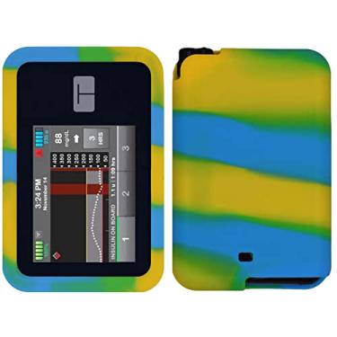 Imagem de Capa de silicone premium para bomba de insulina Tandem Diabetes Care T: Slim X2 Pump (cores mistas/amarelo verde)