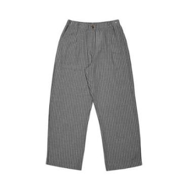 Imagem de Calça Feminina Biamar Listrada Bolsos Bege/Branco-Feminino