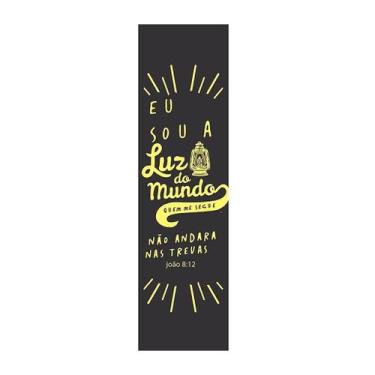 Imagem de Marcador de Página Eu Sou A Luz - Papel Cartão - 500 Unidades - no-bra