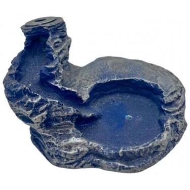 Imagem de Incensário Cascata Baixa 4,5 Cm Universal ul Escuro - Meta Atacado