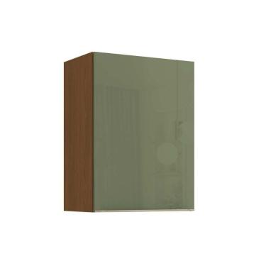 Imagem de Armário Aéreo P- Cozinha Vibra T643 C- 1 Porta 60cm Canela-verde Pistache Lacca - Kappesberg