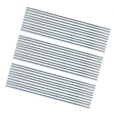 Imagem de barenx Haste de solda de alumínio de baixa temperatura de 500 mm Tubo de solda com núcleo de solda - 3 tamanhos de diâmetro opcional - 1,6 mm/2,0 mm/2,4 mm - 2,4 mm - 30 peças