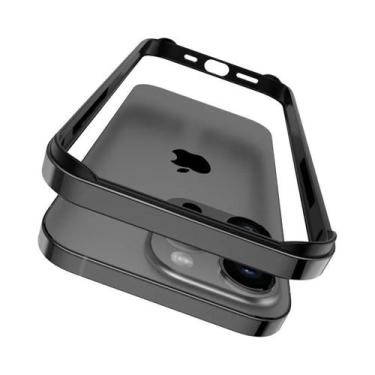 Imagem de Capa De Metal Para iPhone Bumper Para 16 15 pro Max 14 plus 13 Mini 12