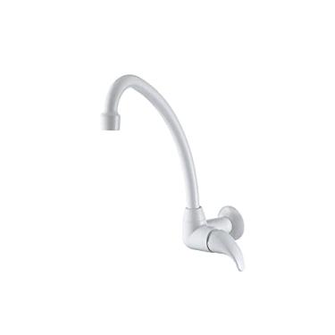 Imagem de TORNEIRA PLASTICA COZINHA BICA MEDIA BRANCA 1168 F56 FORTTI LORENZETTI