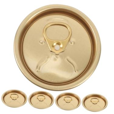 Imagem de UKCOCO 10 peças de protetores de lata de alumínio com boca grande para tampas de conservas de refrigerante e cerveja, tampas à prova de vazamento para bebidas com gás