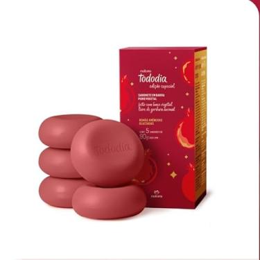 Imagem de Sabonetes em Barra Puro Vegetal Tododia Romã e Amendôas Glaceadas