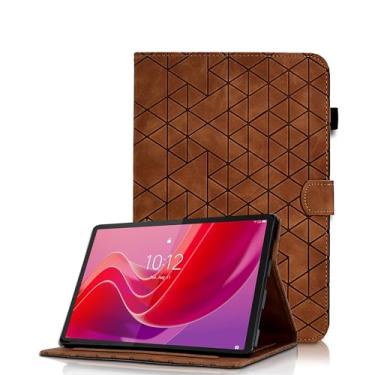 Imagem de Capa para Lenovo Tab M11 (TB-330FU/TB-331FC)/Tab K11 LTE 11 polegadas 2024 - Capa fólio de couro PU com visualização em vários ângulos com fecho magnético, capa para tablet inteligente