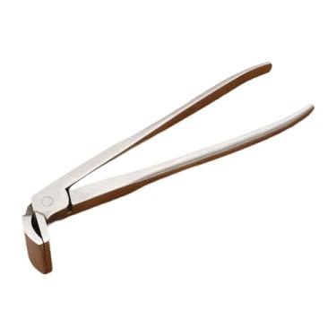 Imagem de Fancyes Alicate de pressão para artesanato em couro, com cabo antiderrapante e fixação segura, ideal para trabalhos manuais em couro, como cintos e bolsas, Cotovelo