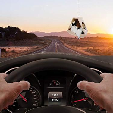 Imagem de KIMISS Balão Colorido Gato Carro Pendurado Ornamentos Interior Pingente de Carro Decoração para Espelho Retrovisor Porta do Pátio (Cores sortidas)