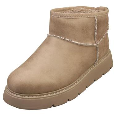 Imagem de Skechers Bota feminina moderna no tornozelo, Cinzento-acastan, 40