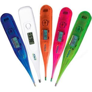 Imagem de Termômetro Digital Colorido Techline - Alta Precisão - no-brand