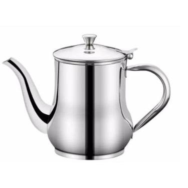 Imagem de Mini Bule Inox Servir Chá Cantinho Do Café Pequeno 420Ml