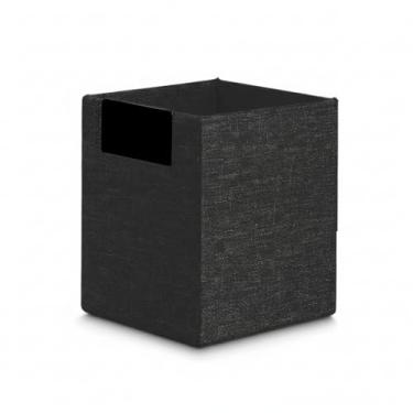 Imagem de Organizador de Mesa Preto em Tecido Para Canetas, Lápis e Acessórios