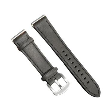 Imagem de Pulseira De Couro Para Relógio Esportivo Samsung Galaxy Fit 3, Acessór