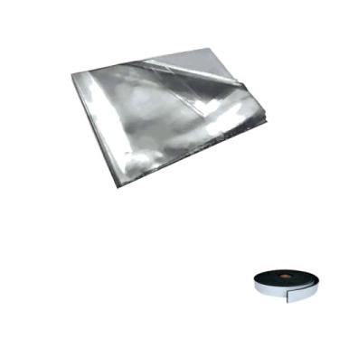 Imagem de Kit Saco BD 40x60x15 Para Gelo E Fita Cetim 50mmx10mts