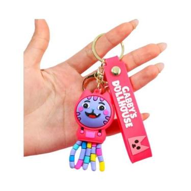 Imagem de Pingente De Boneca 3D Feito À Mão Para Chaveiro Da Casa Da Gabby, Deco