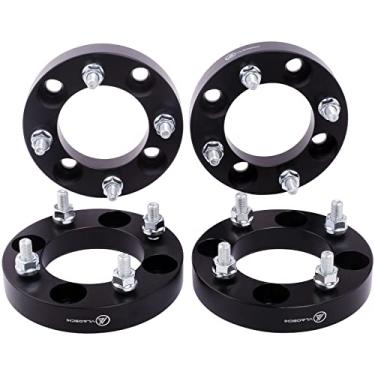 Imagem de VLAOSCHI Adaptadores de roda quadriciclo forjados pretos 4x110 a 4x137 3,25 polegadas com pinos de 10x1,25 compatíveis com Honda Suzuki-Yamaha-Kawasaki 4 Lug para Foreman Rincon Rancher Kodiak Grizzly King Quad - Pacote com 4