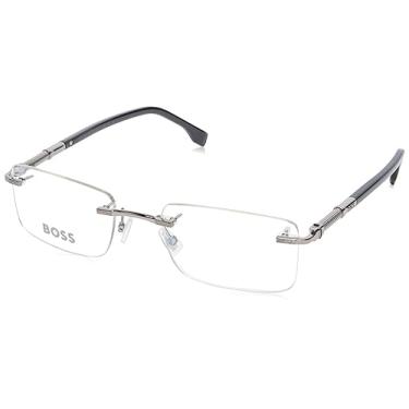 Imagem de Armação de Óculos Hugo Boss 1551/B 85K - Cinza 53