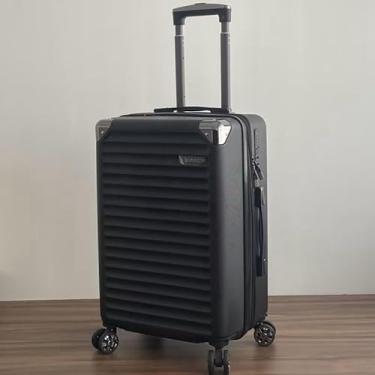 Imagem de Mala de Bordo ABS 10kg 17” a 21” Polegadas Mala de Viagem com Rodinhas 360° Cadeado Código (Preto-21”(14KG) Modelo-DDD333)
